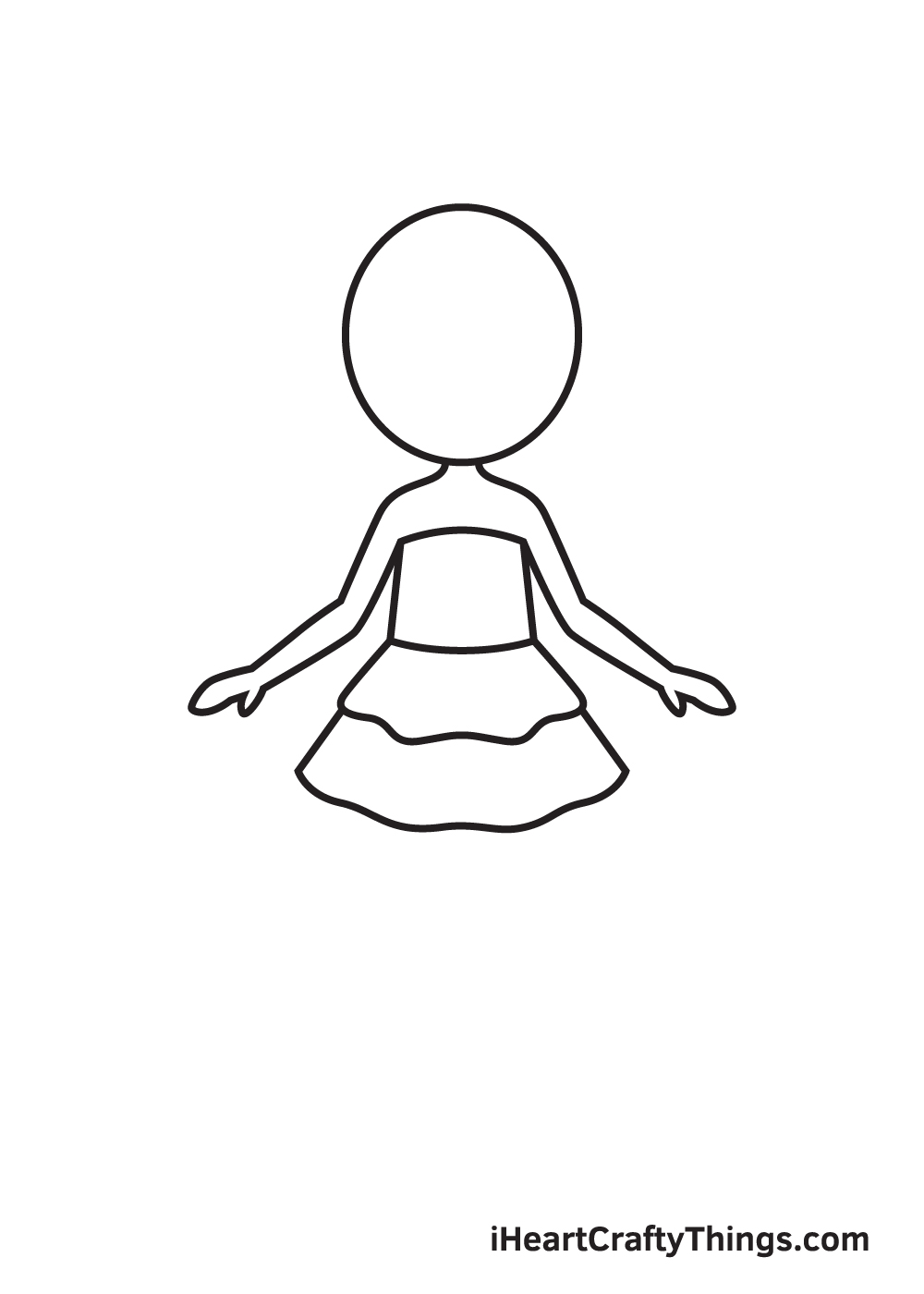 Fairy Drawing – Step 4
