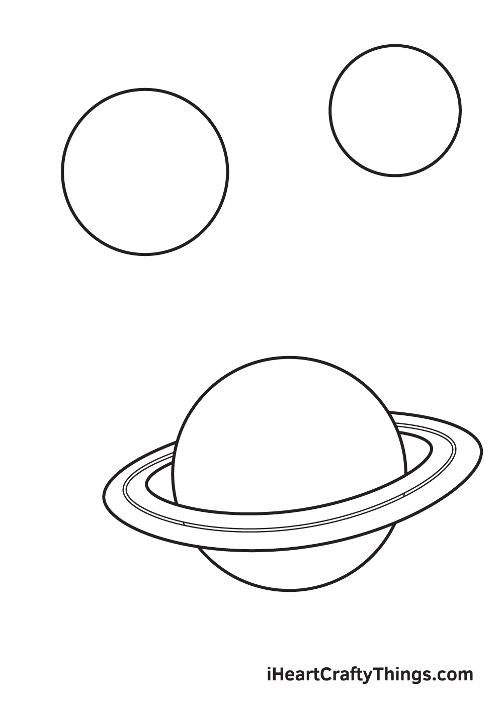 galaxy drawing - step 4