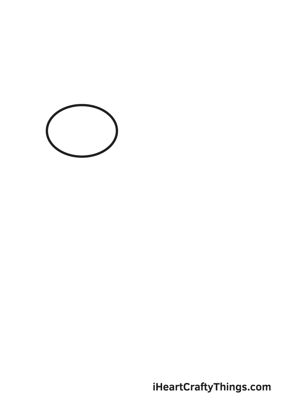 German Shepherd drawing - step 1