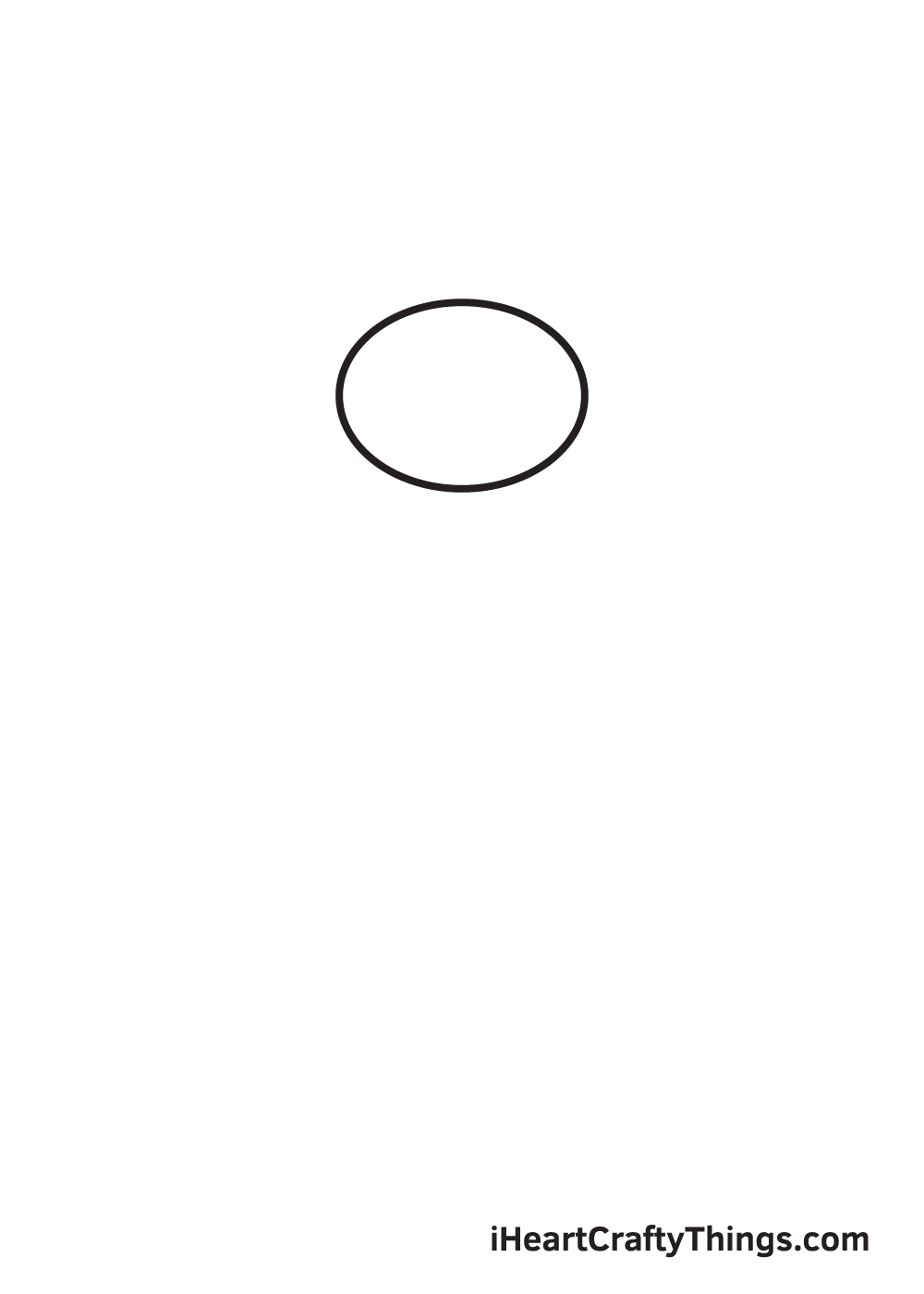 gorilla drawing - step 1