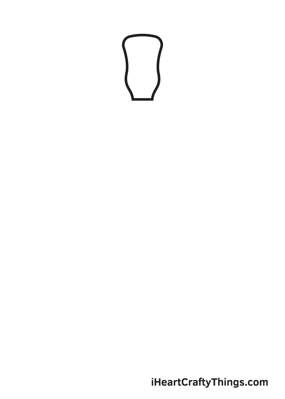 Guitar Drawing – Step 1