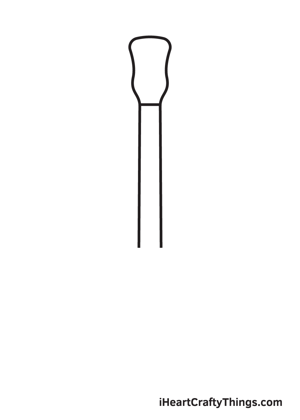 Guitar Drawing – Step 2
