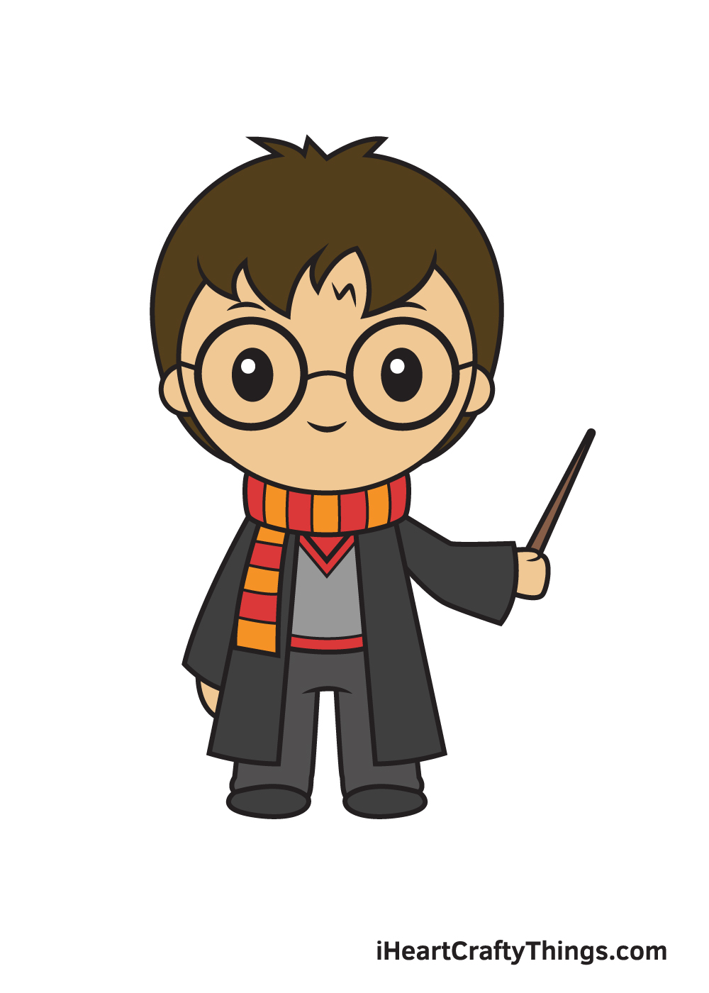 Harry Potter Drawing – 9 Steps