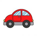 how to draw car image