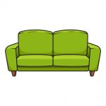 How to Draw Couch Image