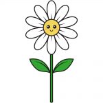 how to draw daisy image