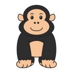 how to draw gorilla image