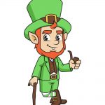 How to Draw Leprechaun Image