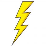how to draw lightning bolt image