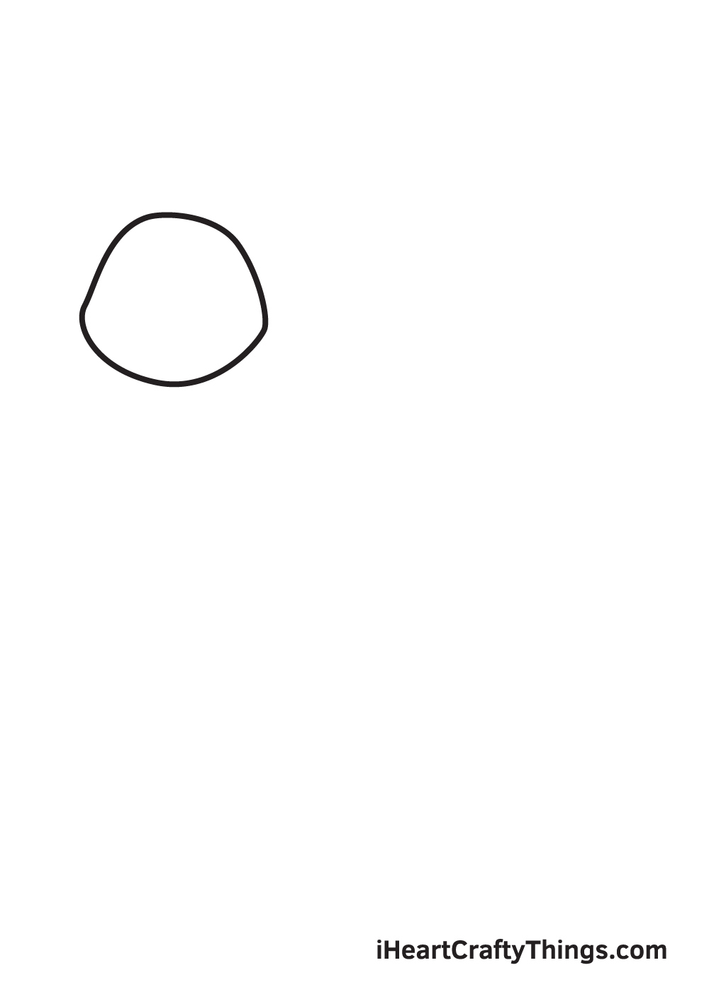 husky drawing step 1