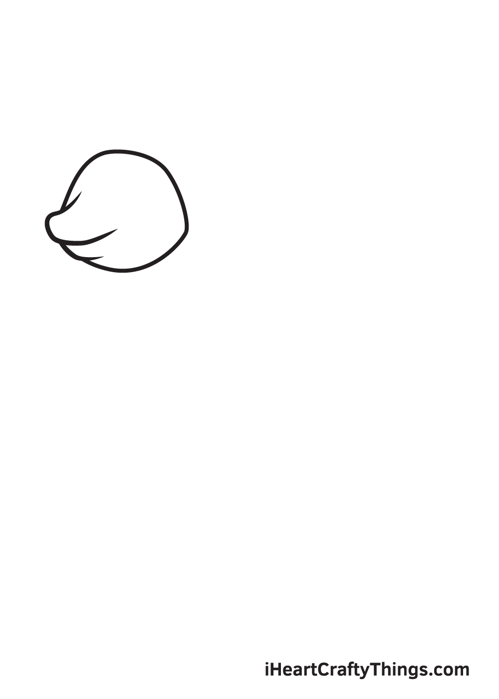 husky drawing step 2