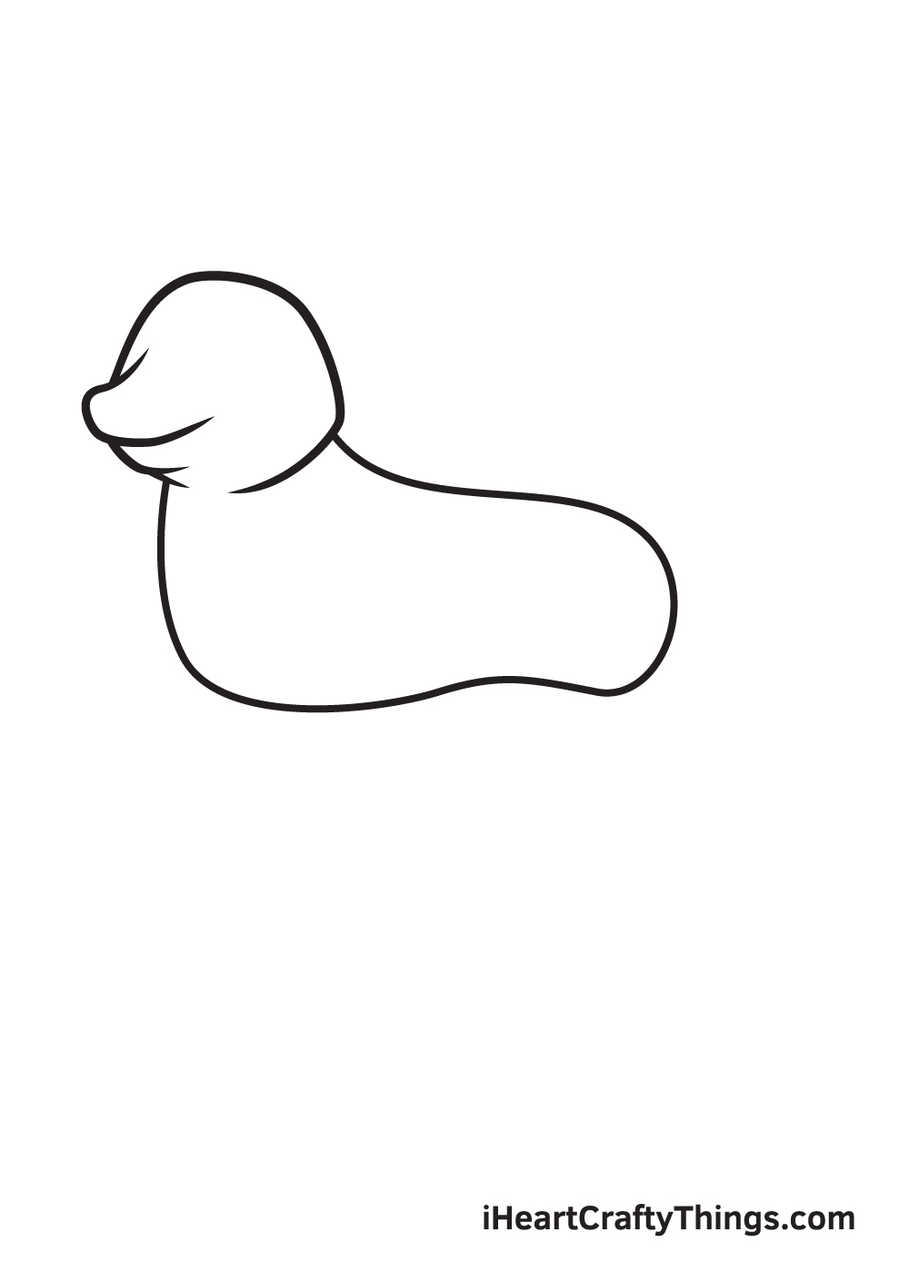 husky drawing step 3