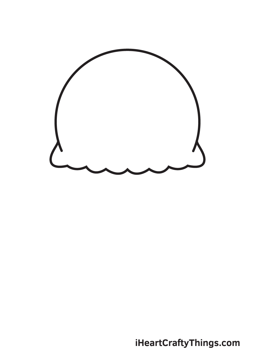 jellyfish drawing step 2