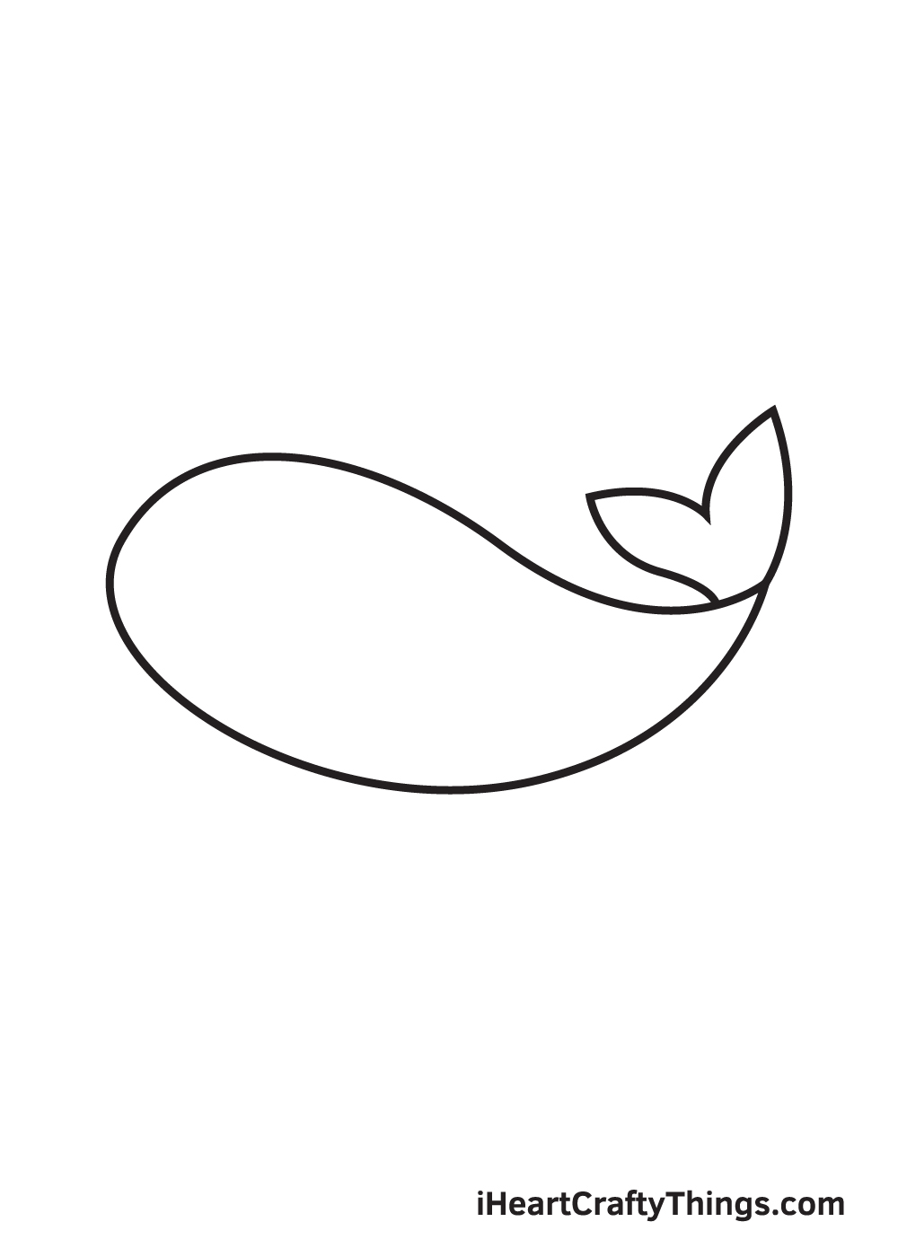 koi fish drawing step 3