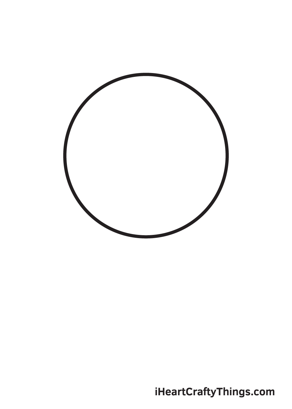 light bulb drawing step 1