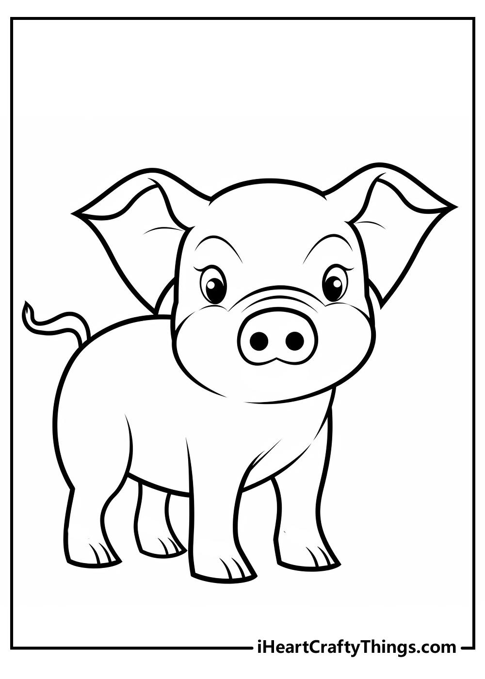little pig coloring pages