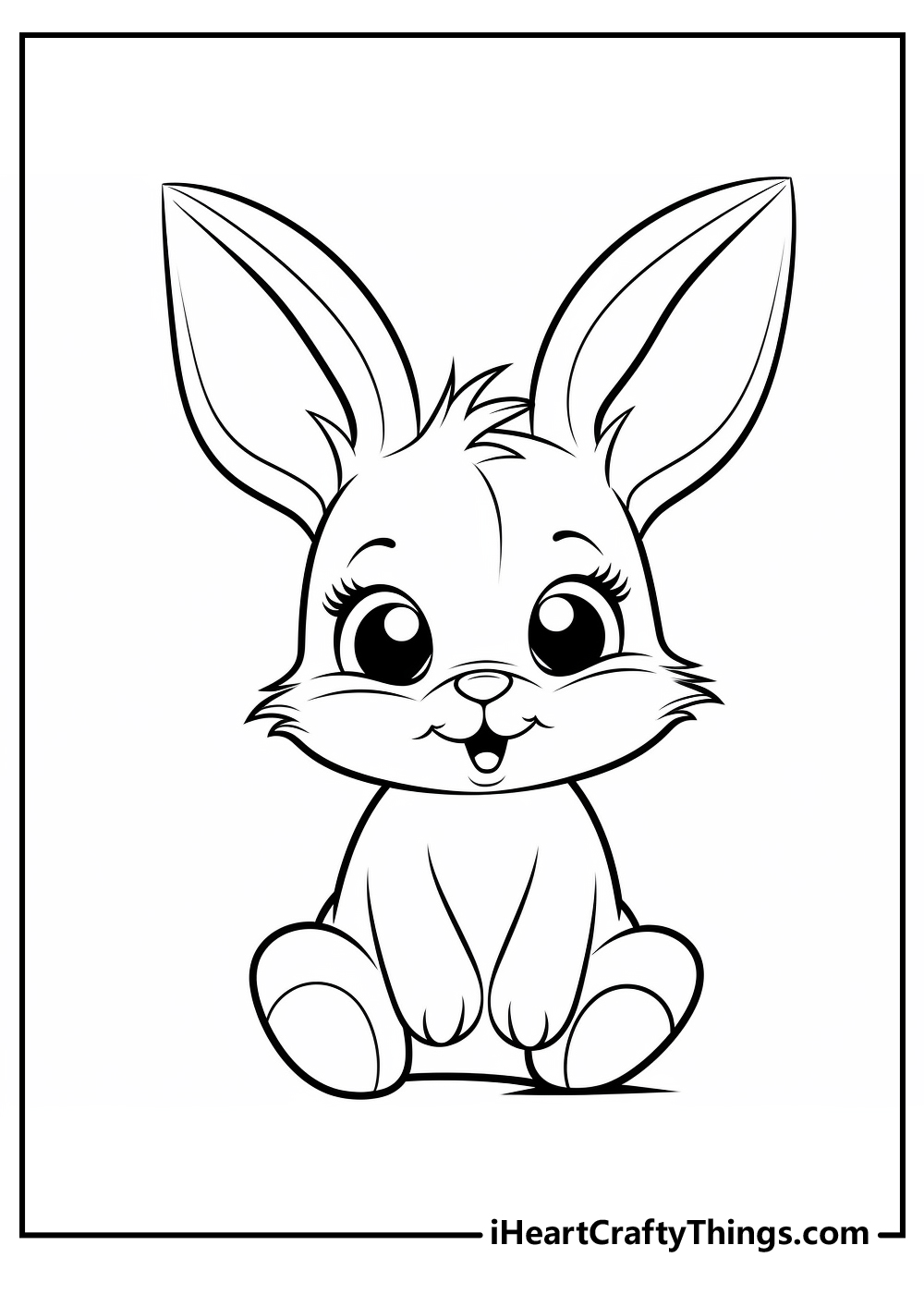 rabbit coloring pages