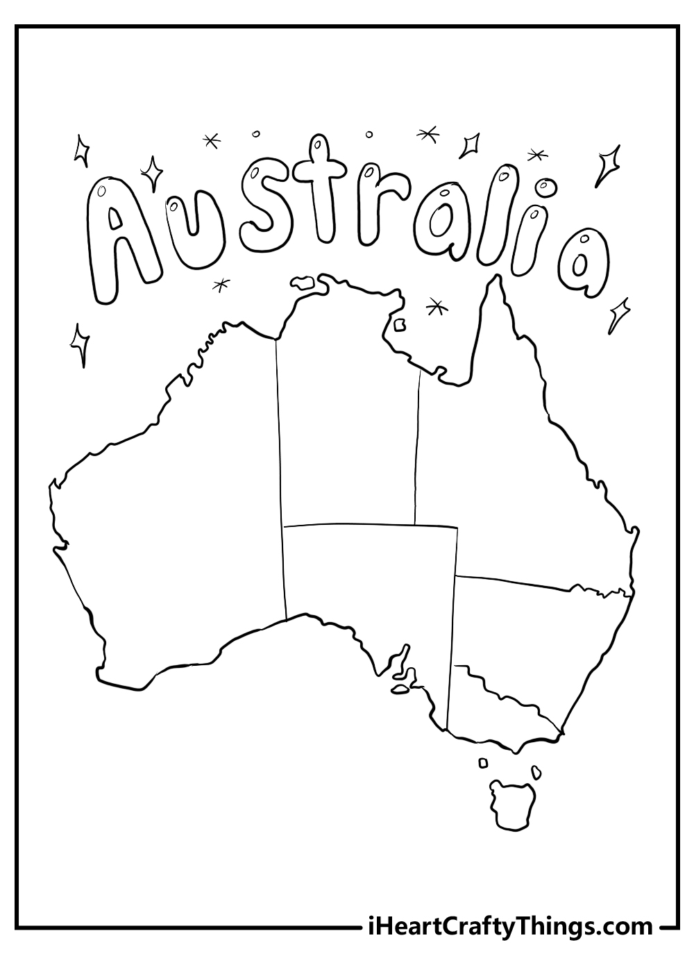 world map coloring pages for kids