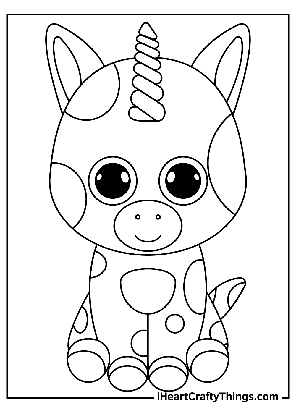 new beanie boos coloring pages free download