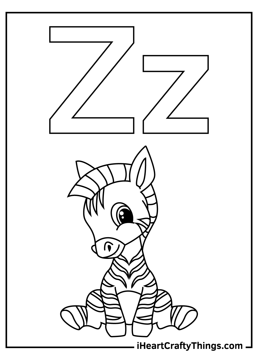 Toddler baby monkey coloring page