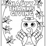 cute thanksgiving turkey coloring image