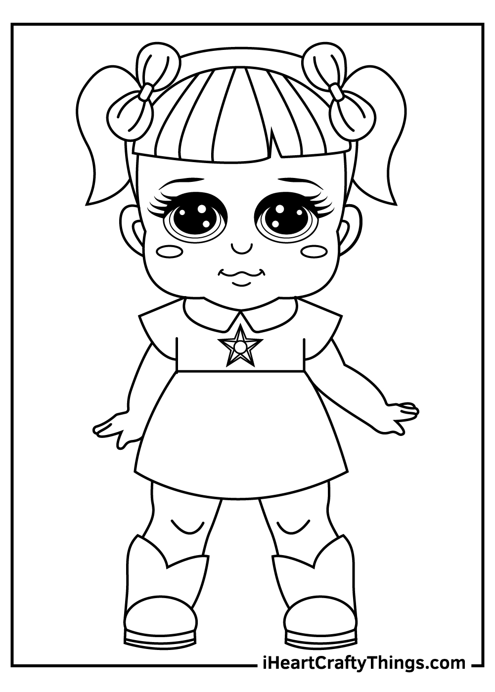 cute lol dolls coloring pages free printable