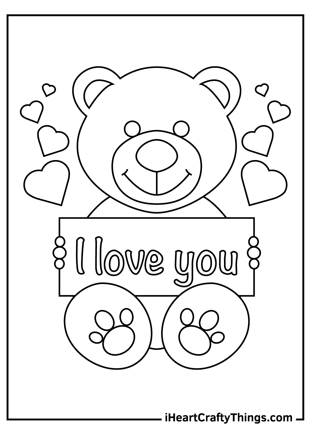 i love you coloring pages for boyfriend 