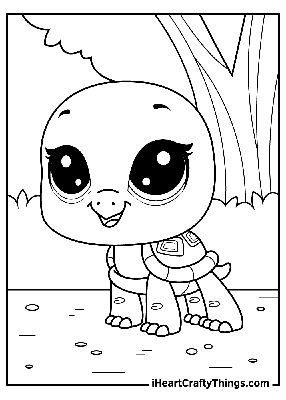 bev the turtle littlest pet shop coloring pages