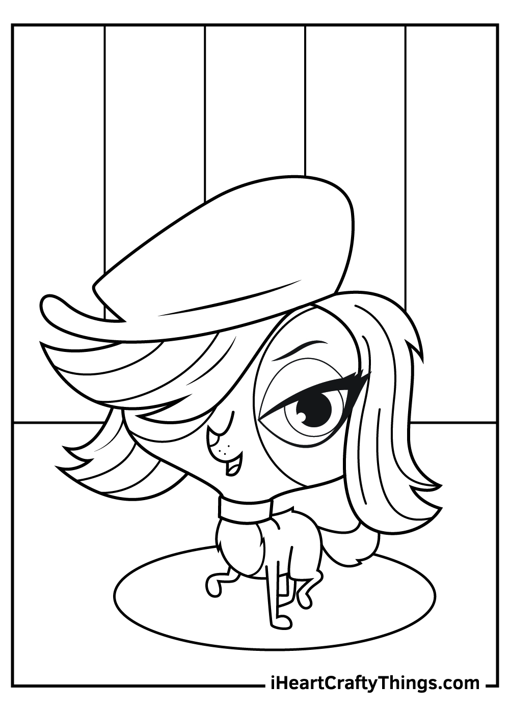 zoe littlest pet shop coloring pages free download