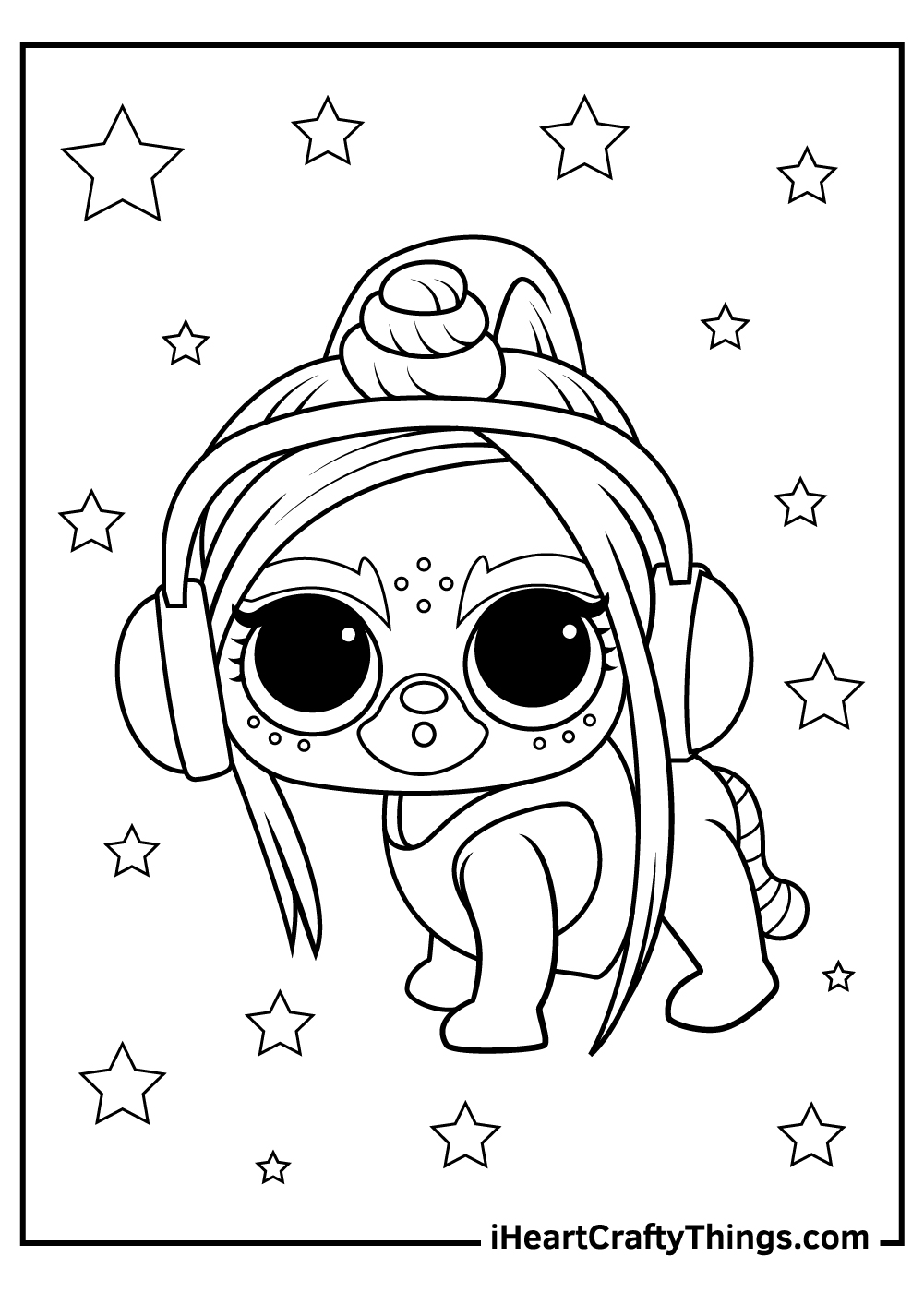 lol surprise pets coloring pages