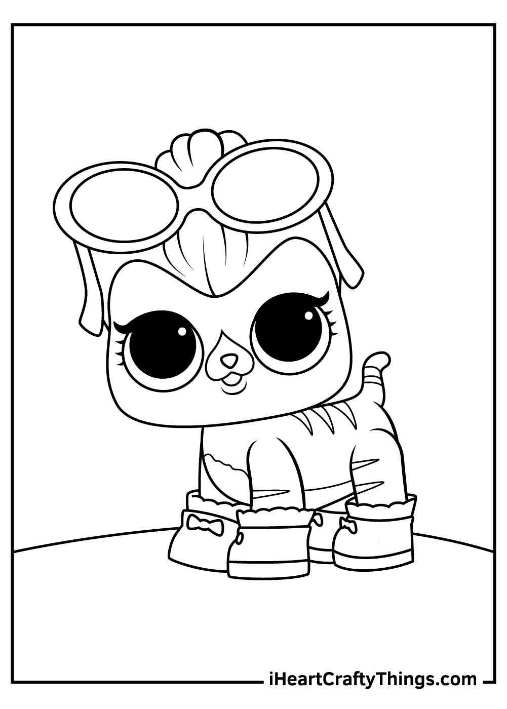 lol surprise pets coloring pages for kids