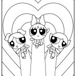 powerpuff girls coloring pages free printable