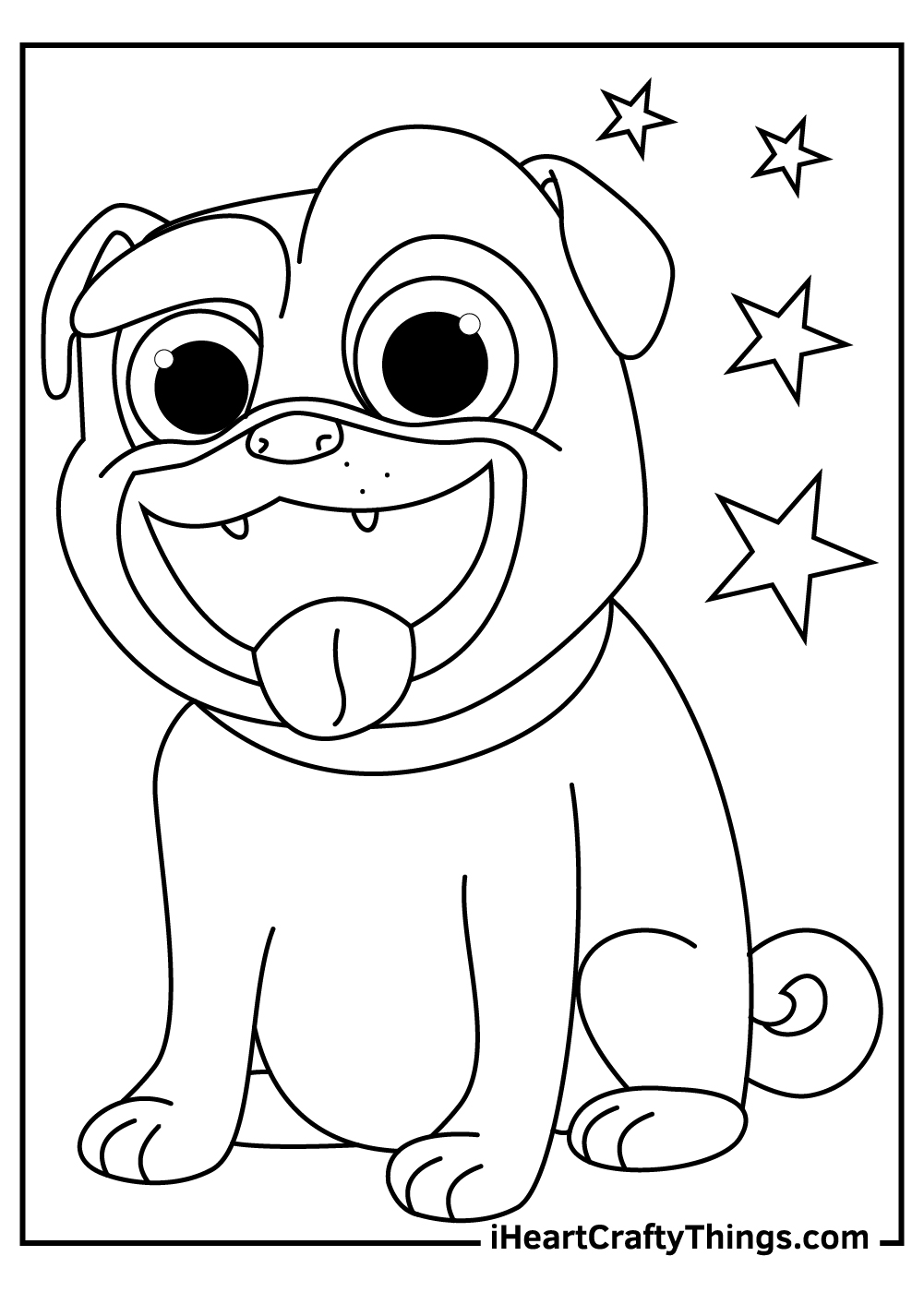 cute puppy dog pals coloring pages free printable