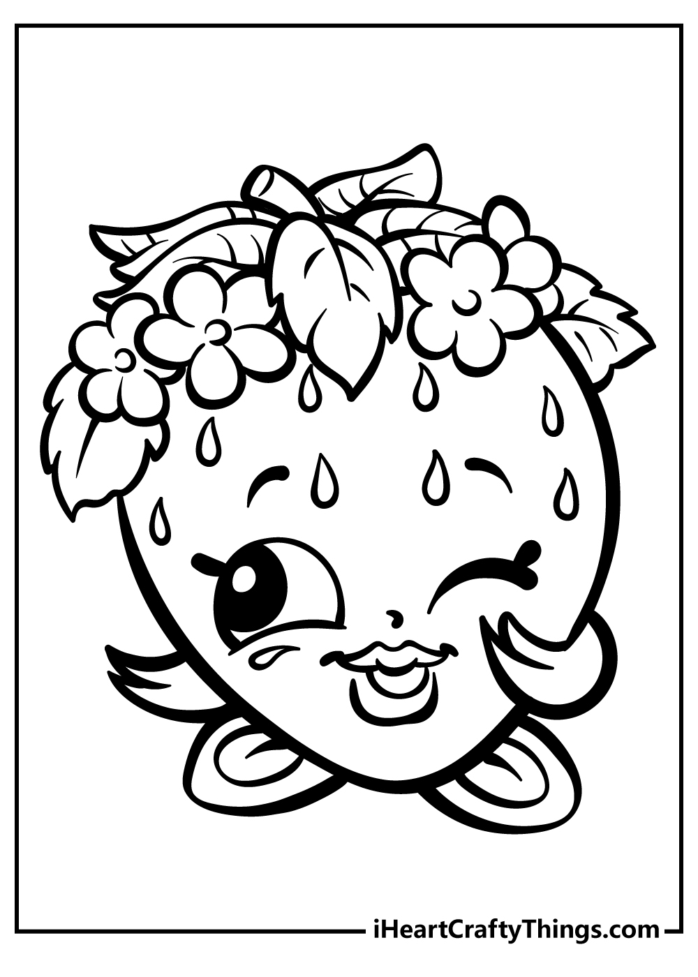 Shopkins coloring pages free printable
