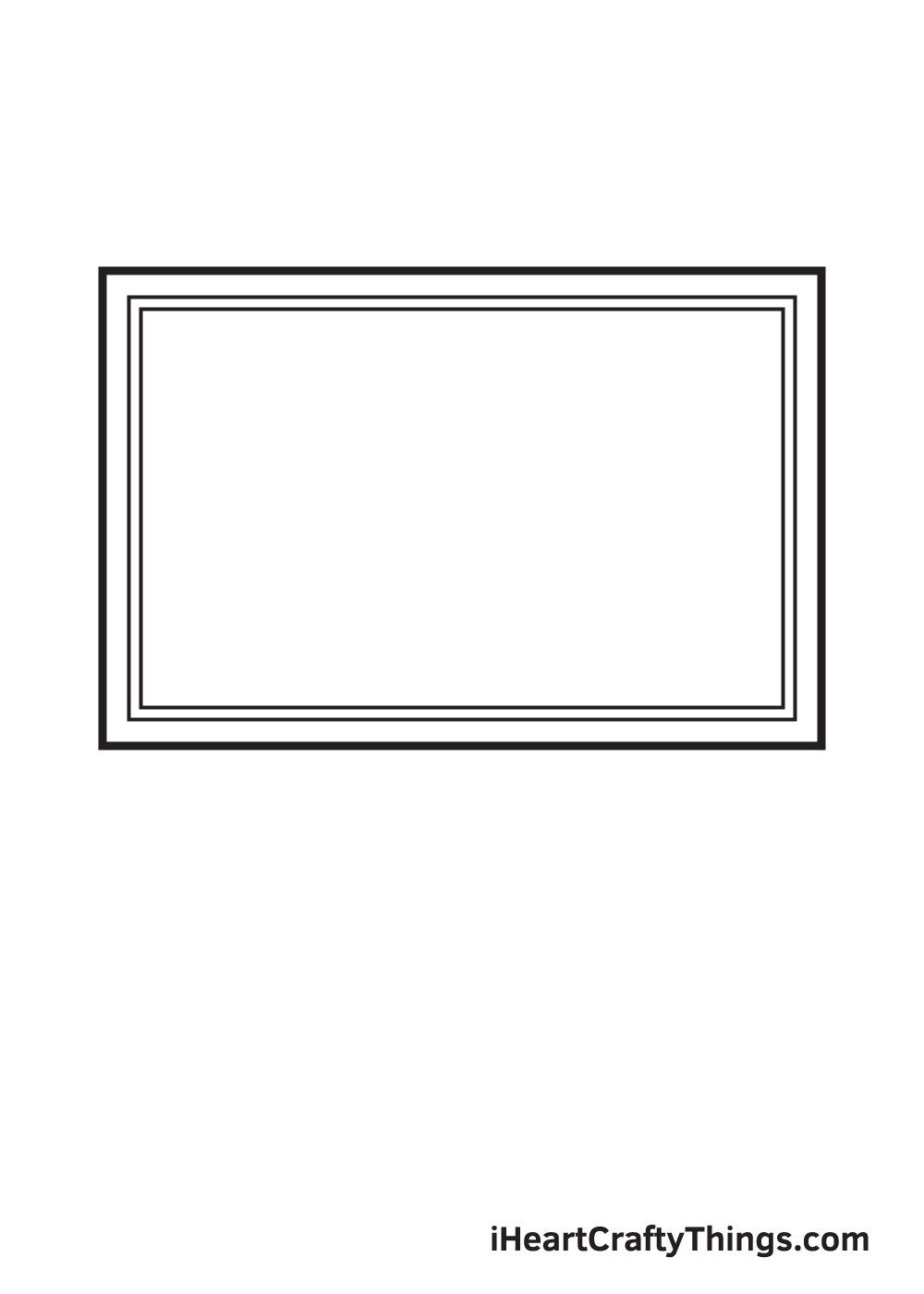 basketball hoop drawing step 2