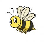 how to draw bee image