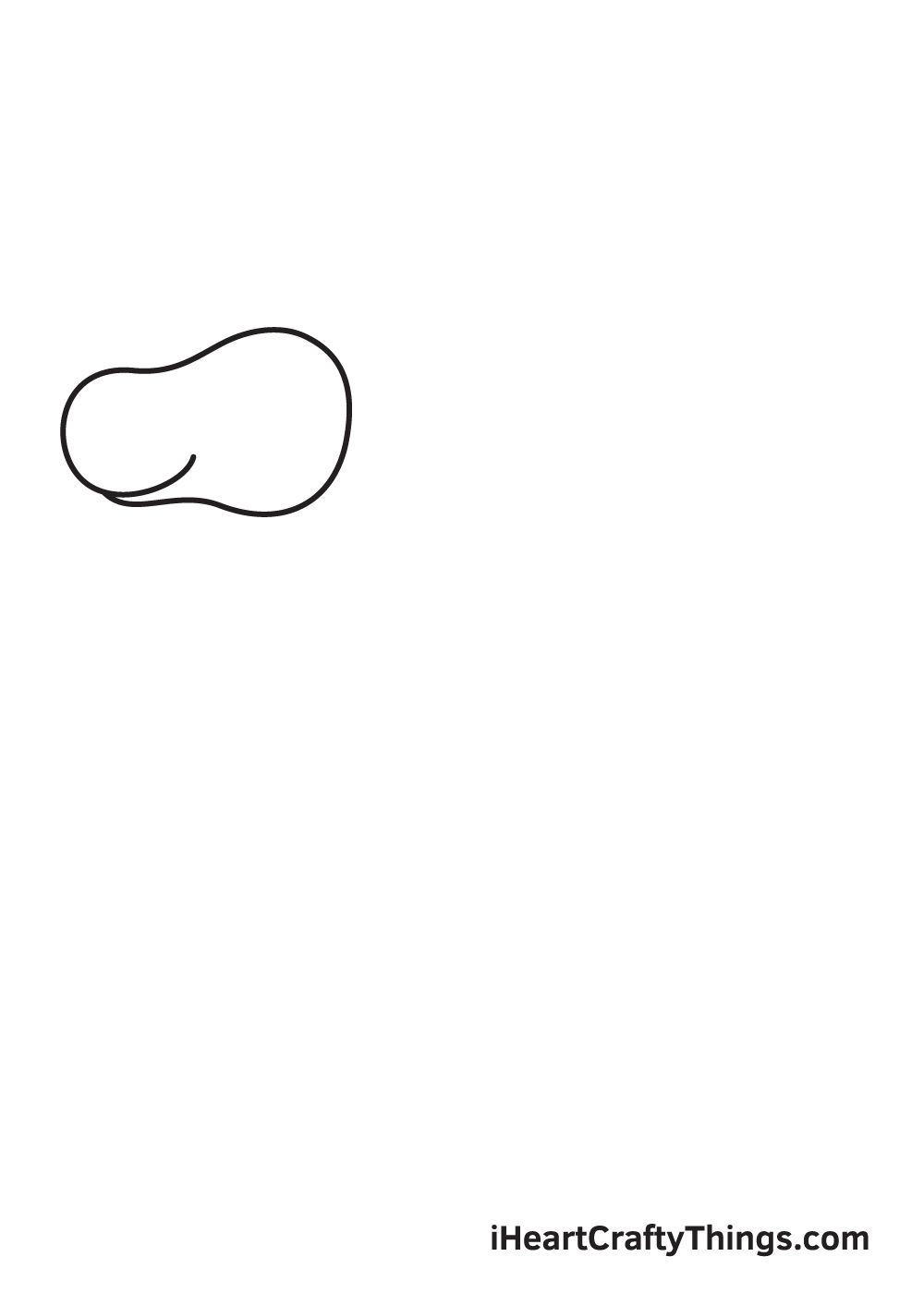 camel drawing step 1