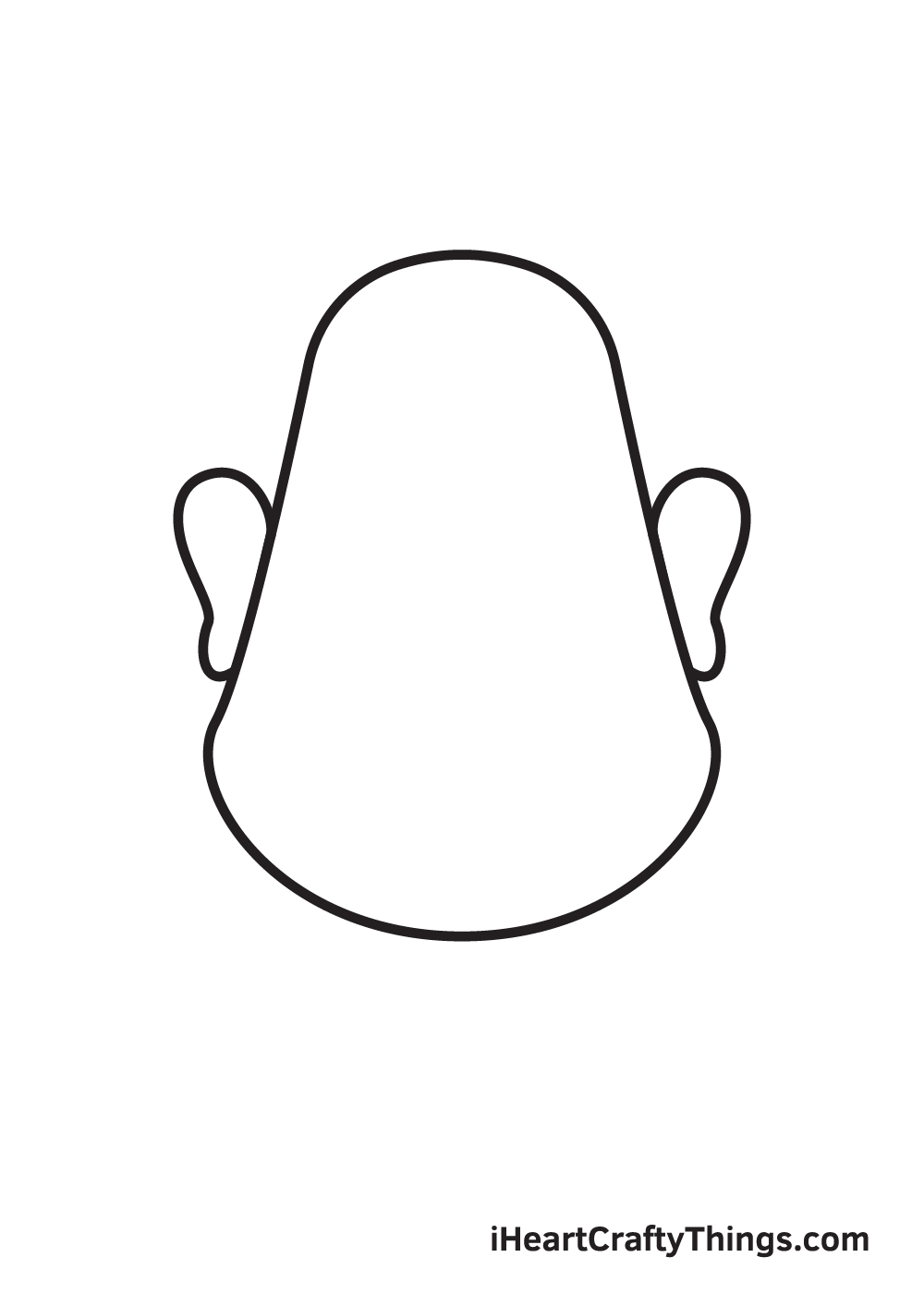 caricatures drawing step 2