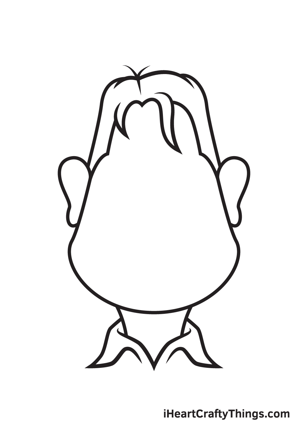 caricatures drawing step 5