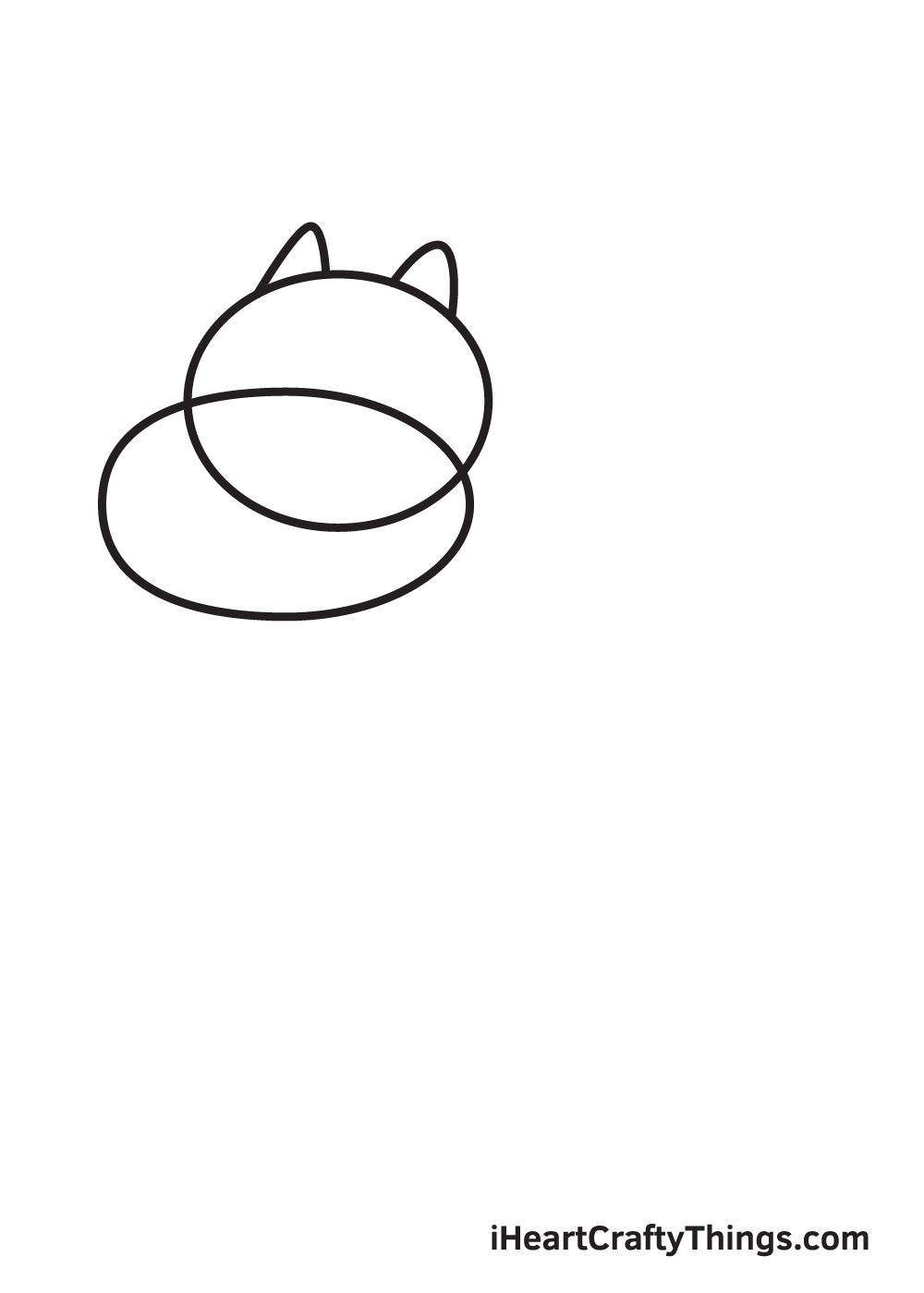charizard drawing step 2