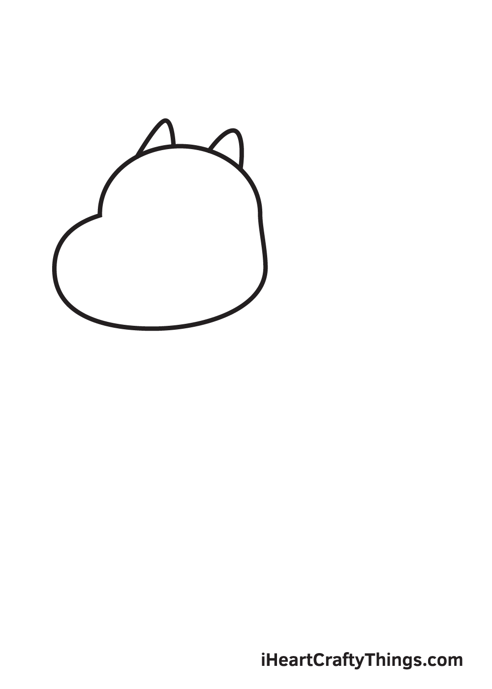 charizard drawing step 3