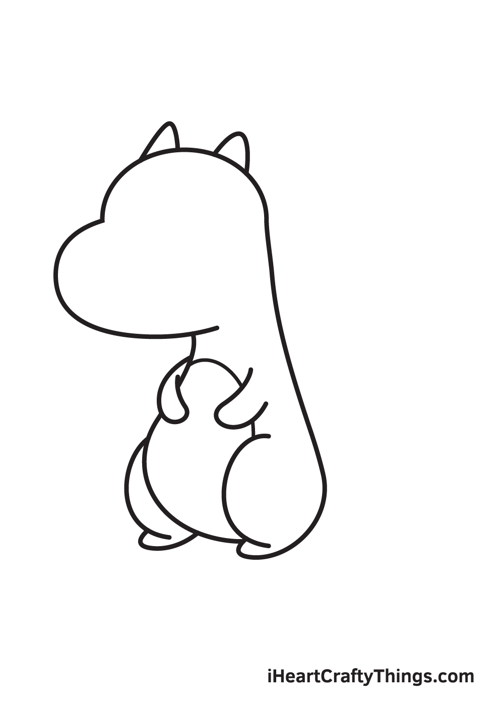 charizard drawing step 6