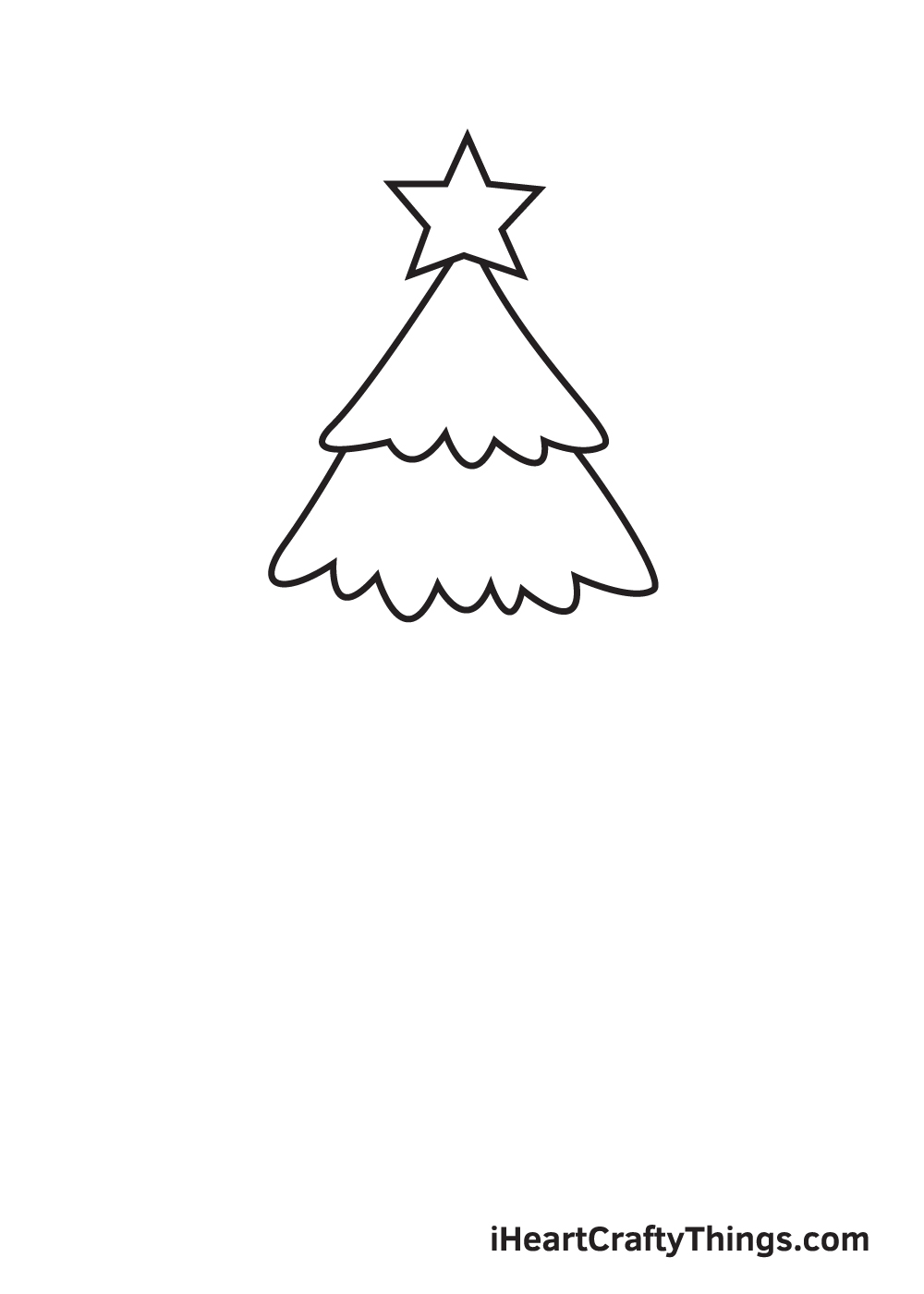 christmas stuff drawing step 3