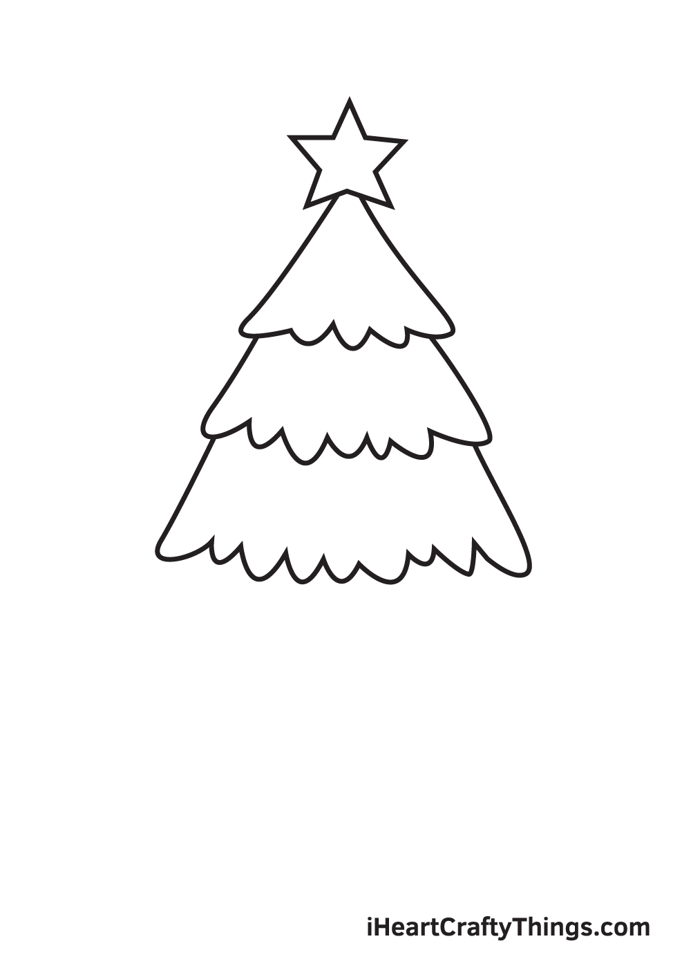 christmas stuff drawing step 4