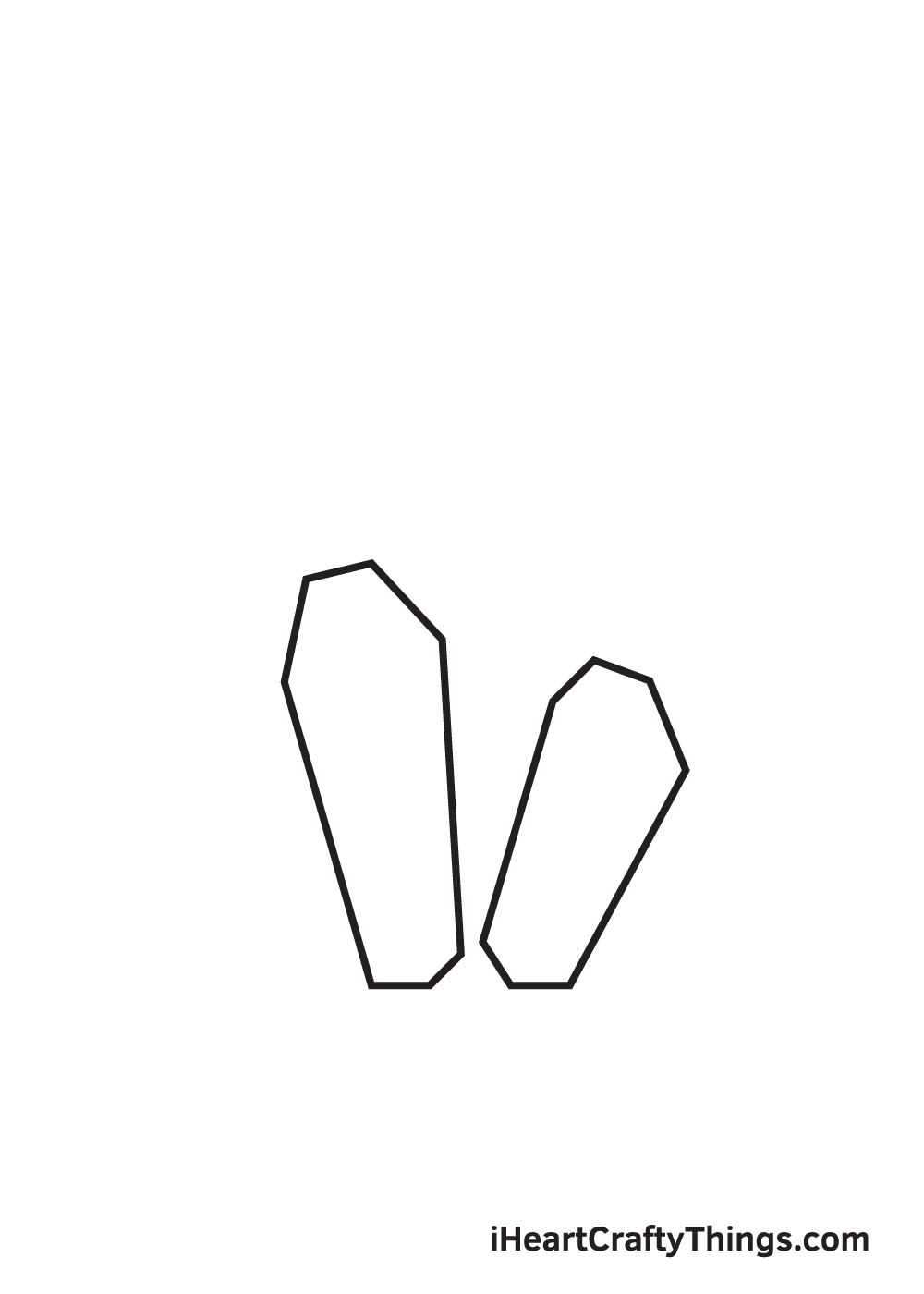 crystals drawing step 2