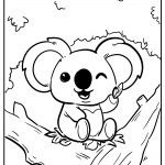 cute animals coloring images free download