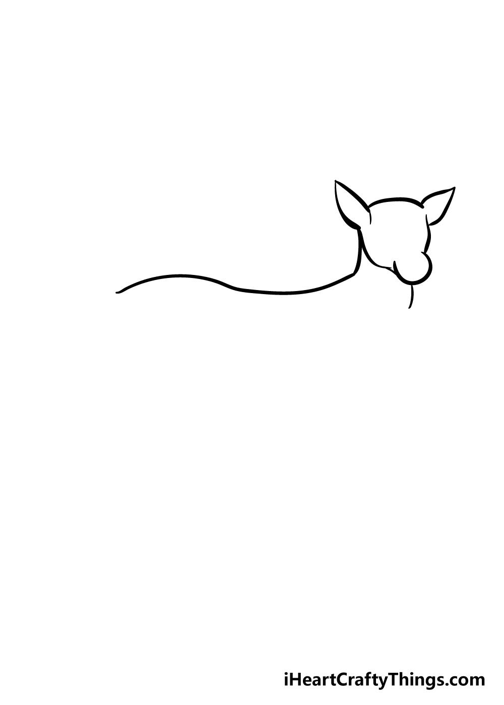 drawing deer step 3
