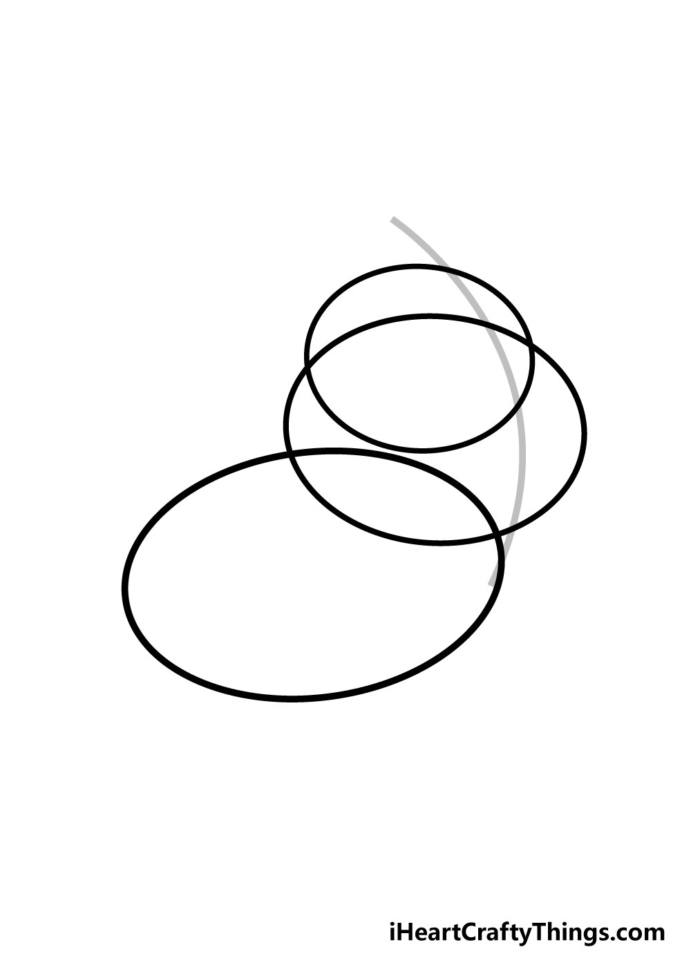 pig drawing step 1