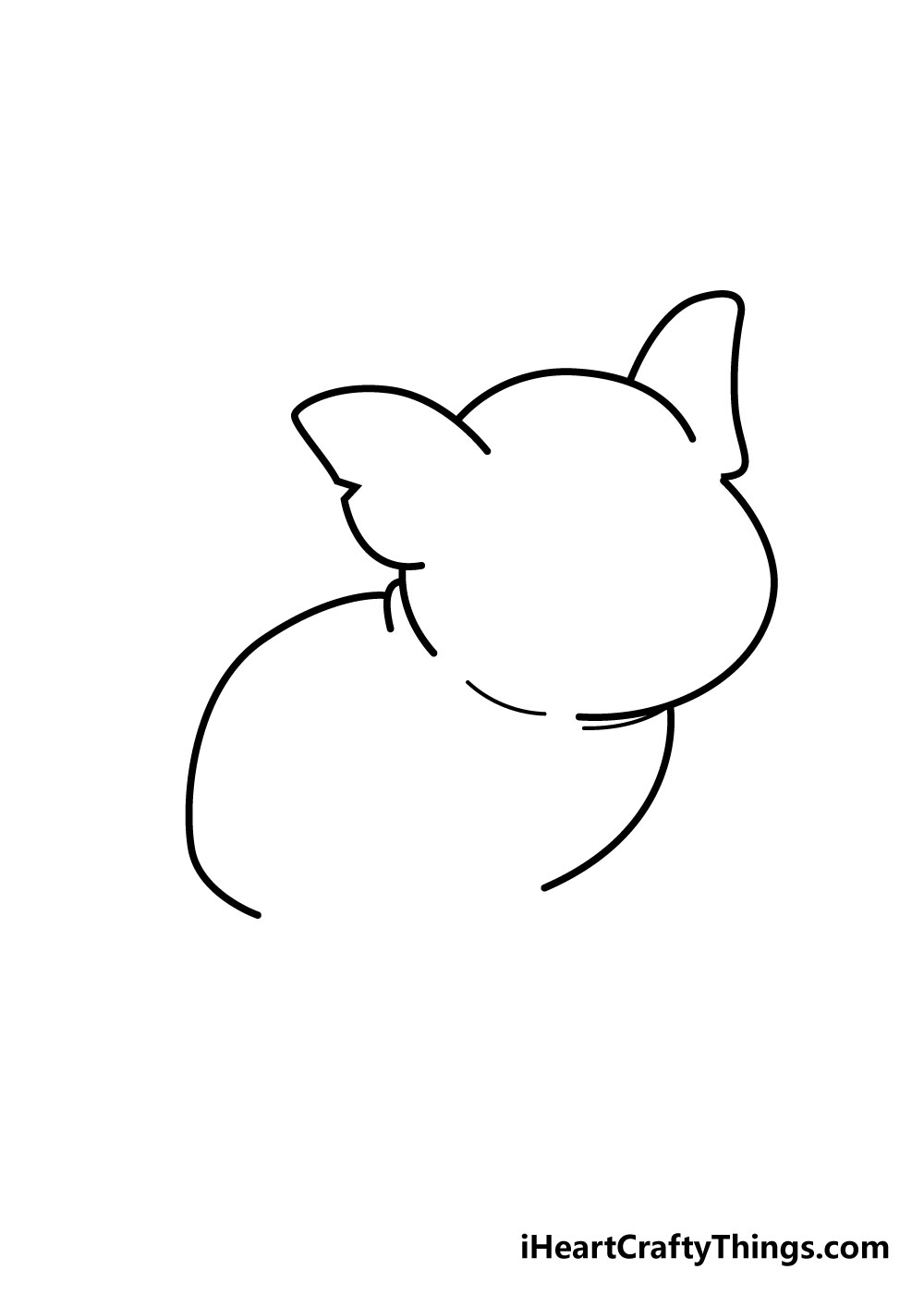 pig drawing step 3