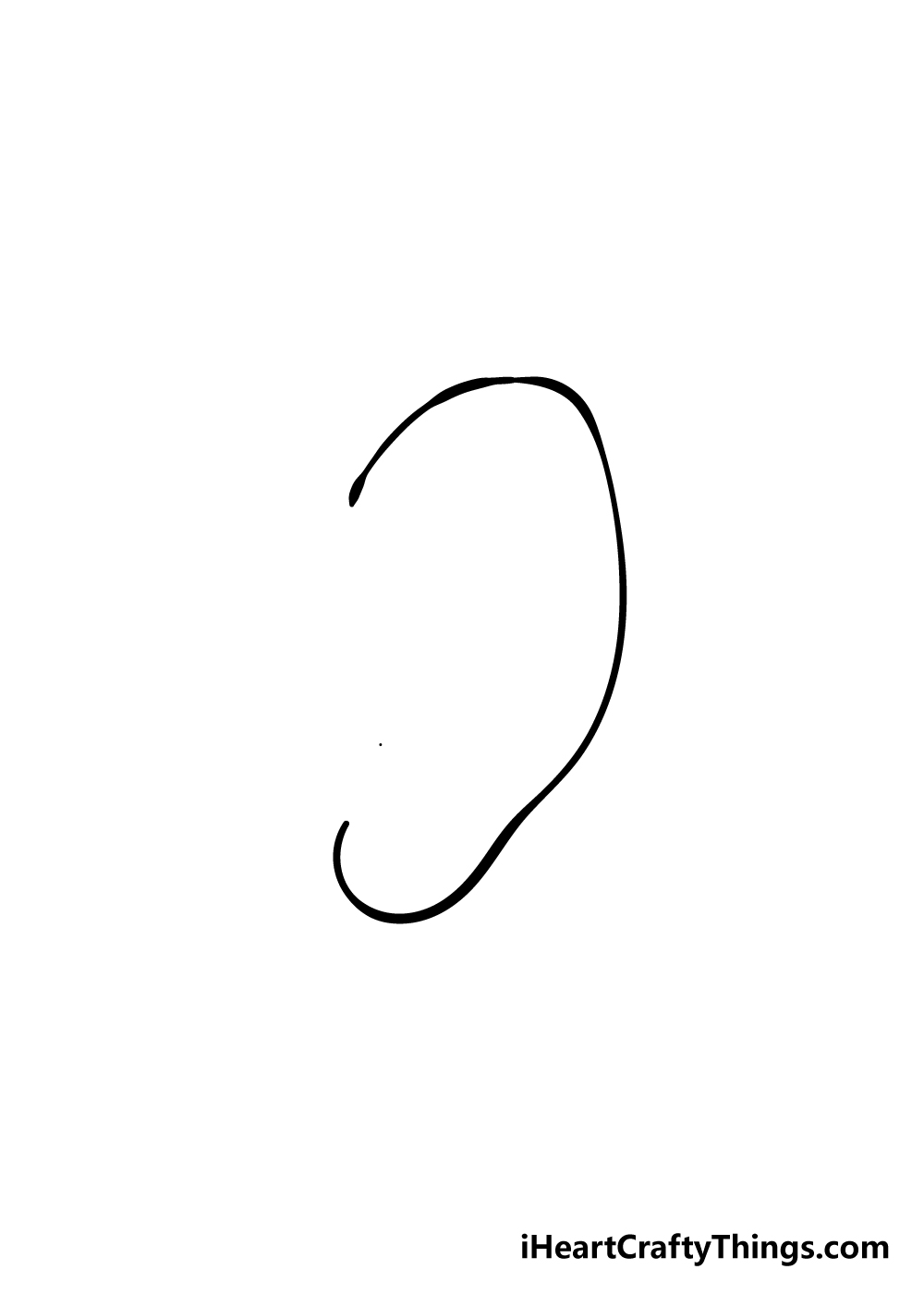ear drawing step 2